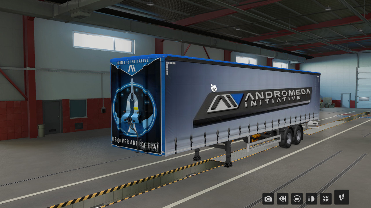 Andromeda Initiative Trailer Skin